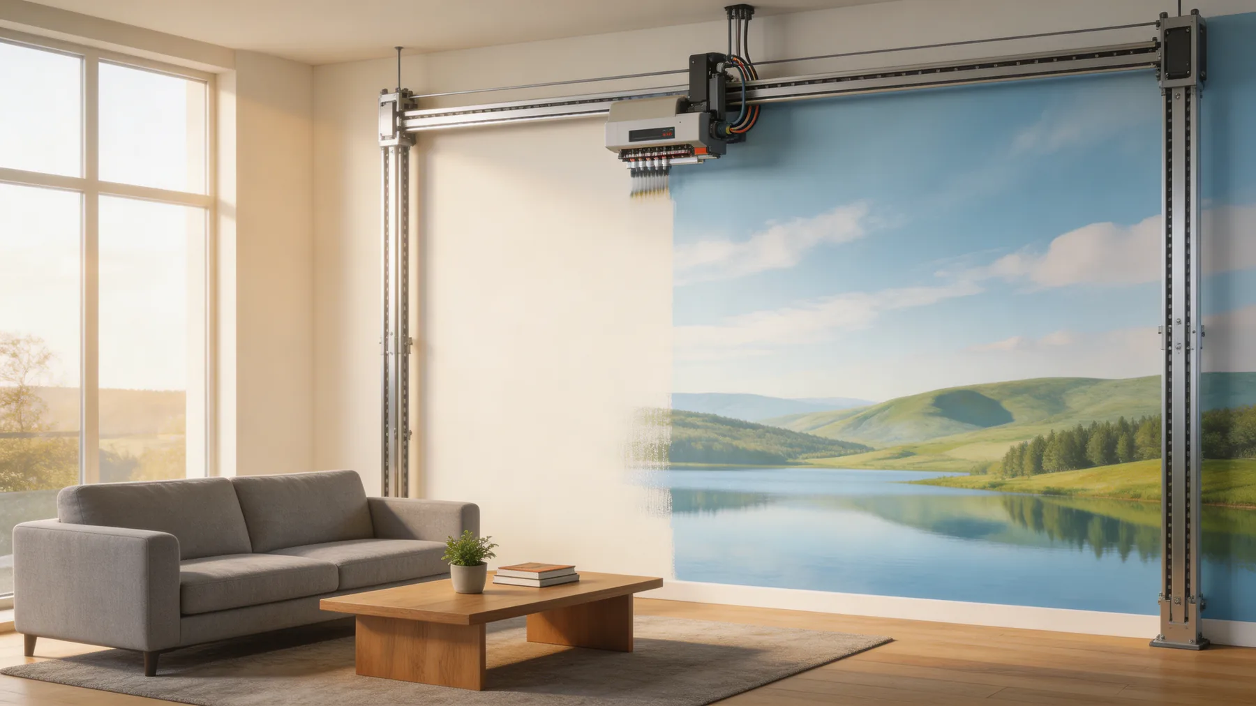 Homes wall print